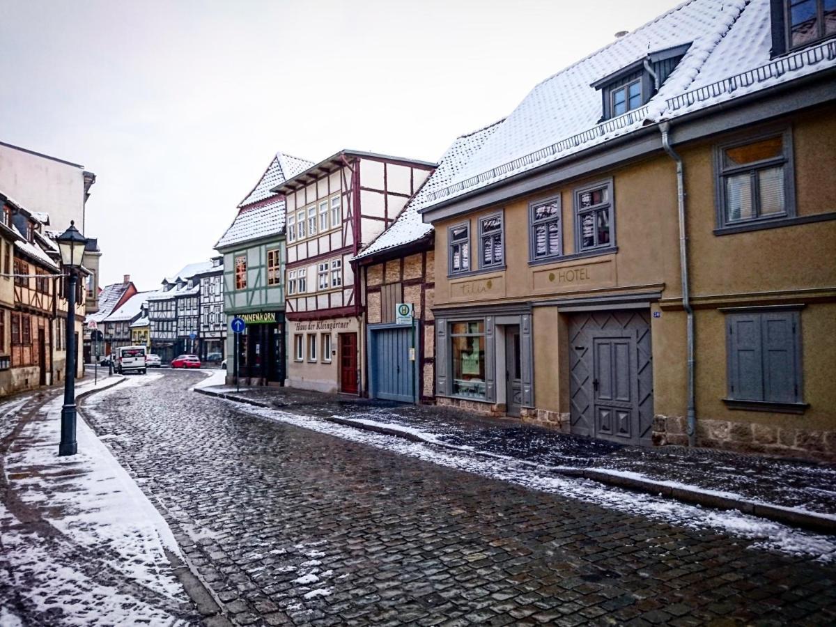 Hotel Garni Tilia Quedlinburg Zewnętrze zdjęcie