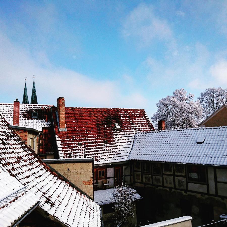 Hotel Garni Tilia Quedlinburg Zewnętrze zdjęcie