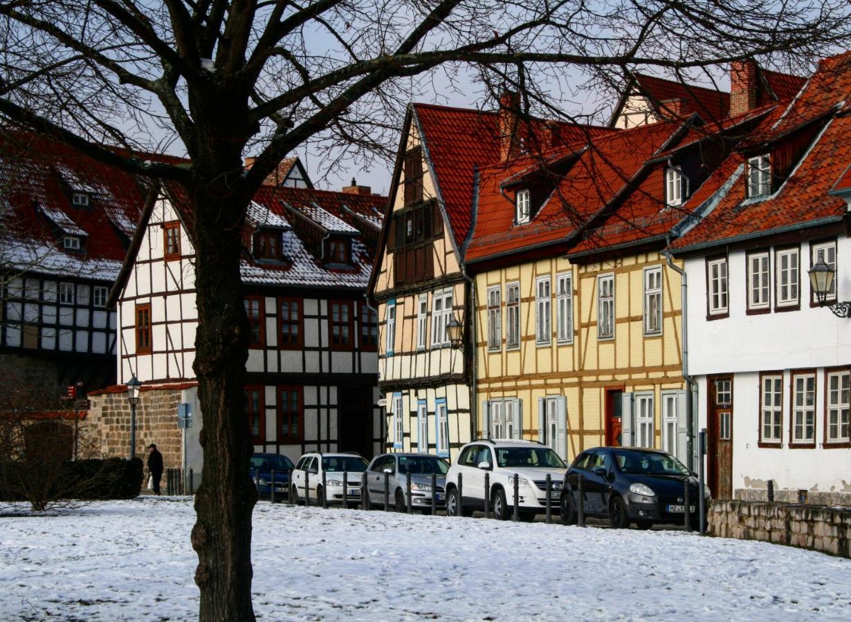 Hotel Garni Tilia Quedlinburg Zewnętrze zdjęcie