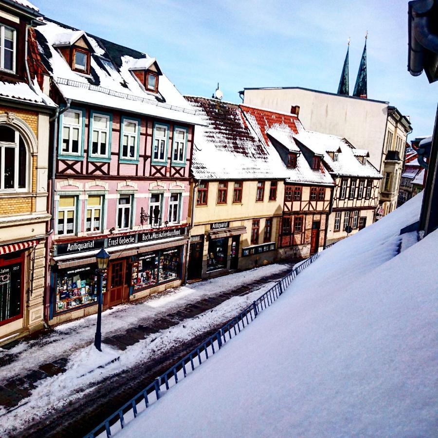 Hotel Garni Tilia Quedlinburg Zewnętrze zdjęcie