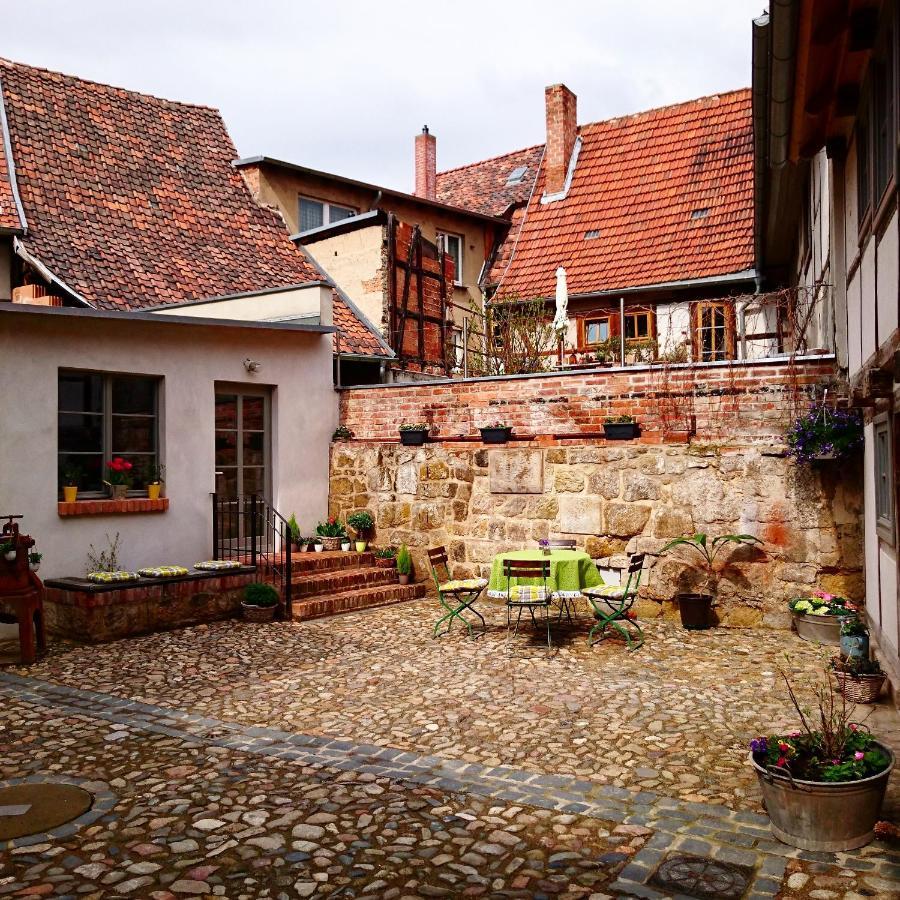 Hotel Garni Tilia Quedlinburg Zewnętrze zdjęcie